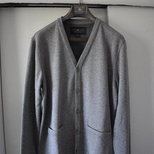Joseph Abboud Black Label Grey Cardigan
